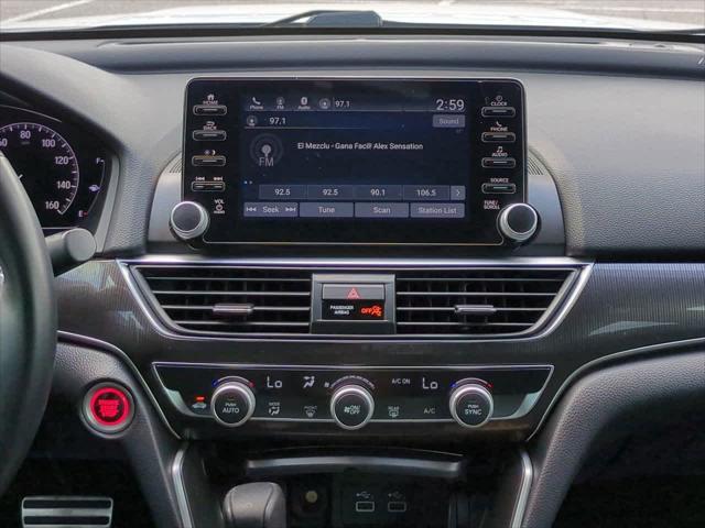 used 2021 Honda Accord car, priced at $21,444