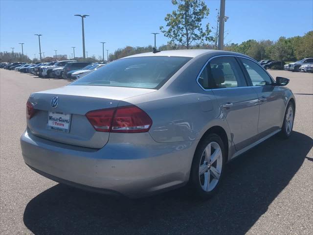 used 2012 Volkswagen Passat car, priced at $8,744