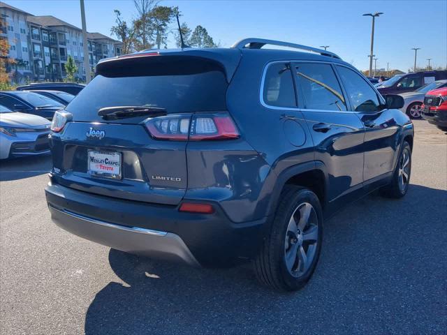 used 2020 Jeep Cherokee car, priced at $18,444