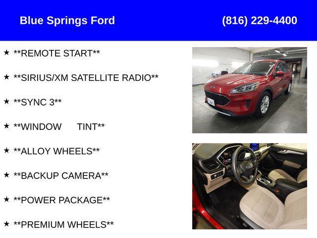 used 2020 Ford Escape car, priced at $17,391