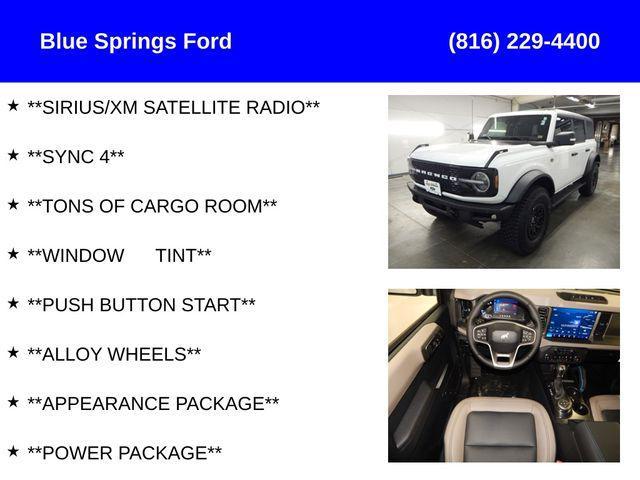 used 2024 Ford Bronco car, priced at $55,857