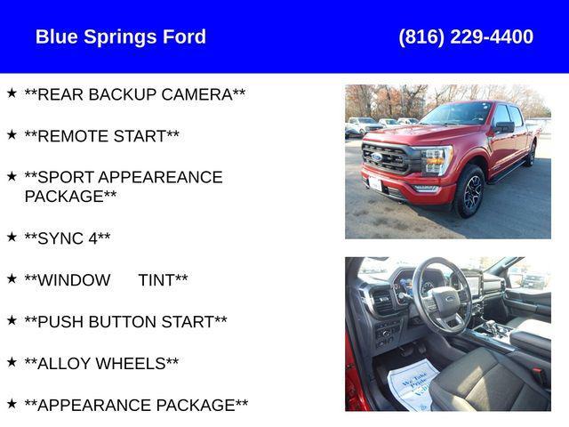 used 2022 Ford F-150 car, priced at $36,894