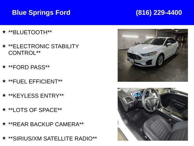 used 2020 Ford Fusion car, priced at $17,463