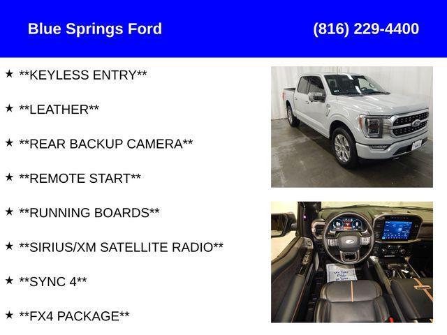 used 2023 Ford F-150 car, priced at $58,997