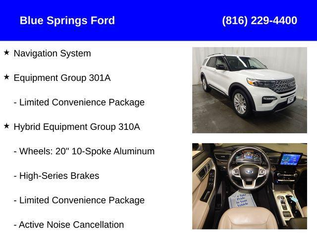 used 2022 Ford Explorer car, priced at $37,499