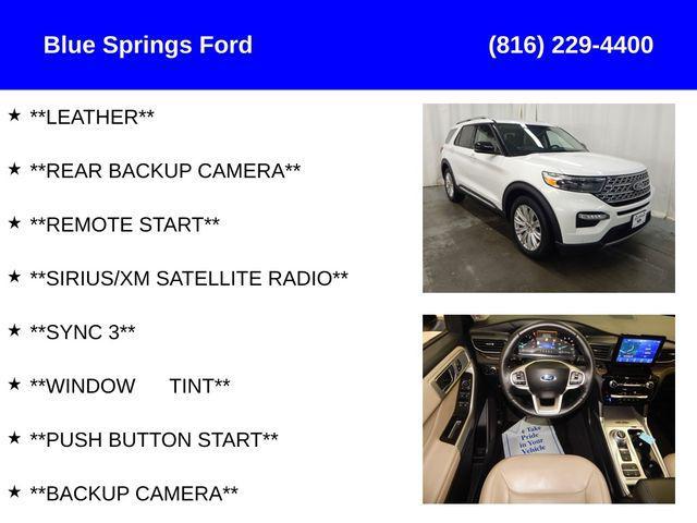 used 2022 Ford Explorer car, priced at $37,499