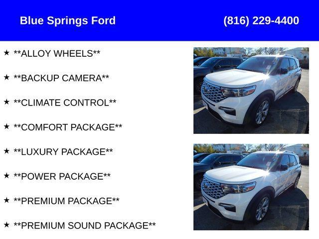 used 2021 Ford Explorer car, priced at $30,952