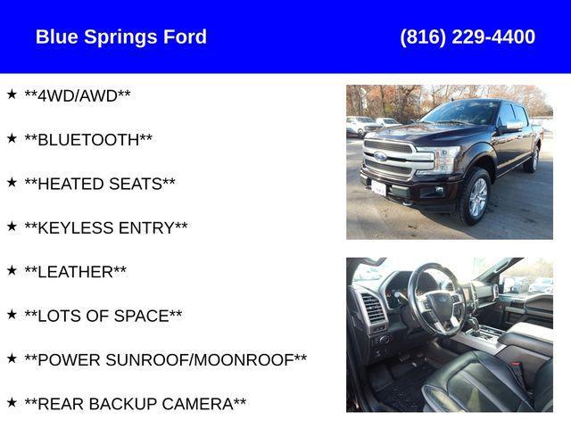 used 2019 Ford F-150 car, priced at $32,487