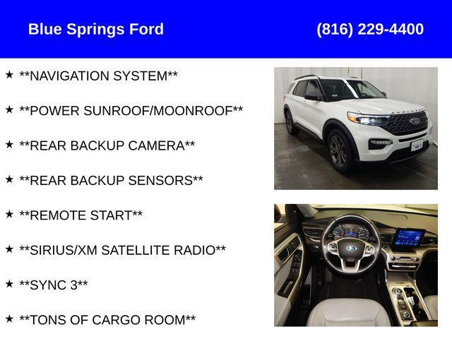 used 2021 Ford Explorer car, priced at $26,387