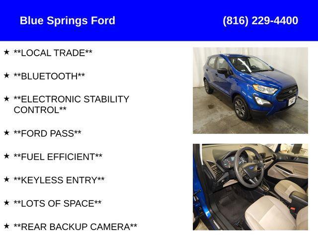 used 2021 Ford EcoSport car, priced at $12,976