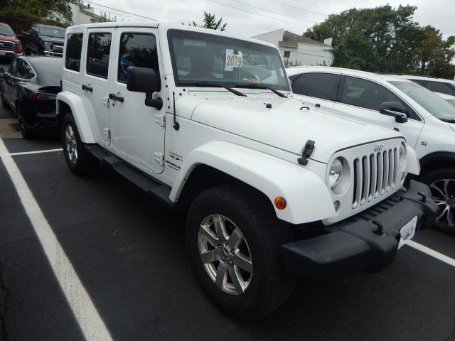 used 2018 Jeep Wrangler JK Unlimited car, priced at $19,497