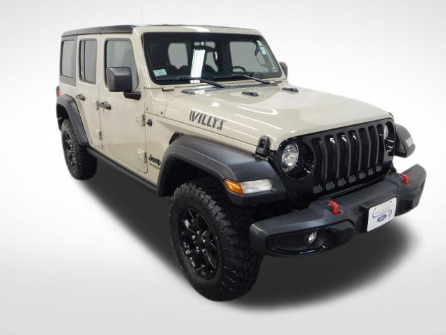 used 2022 Jeep Wrangler Unlimited car, priced at $32,278