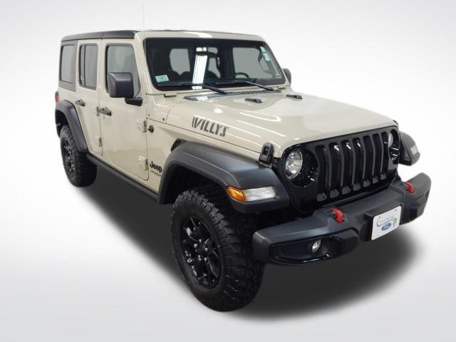 used 2022 Jeep Wrangler Unlimited car, priced at $32,278