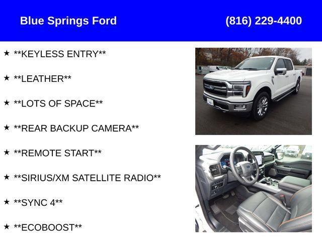 used 2024 Ford F-150 car, priced at $53,897