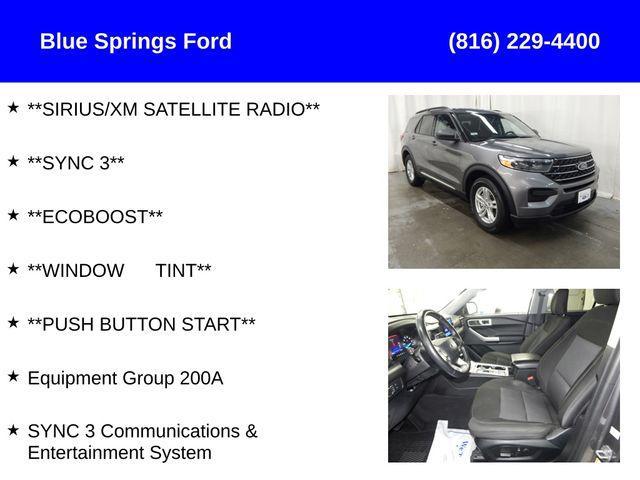 used 2022 Ford Explorer car, priced at $28,492