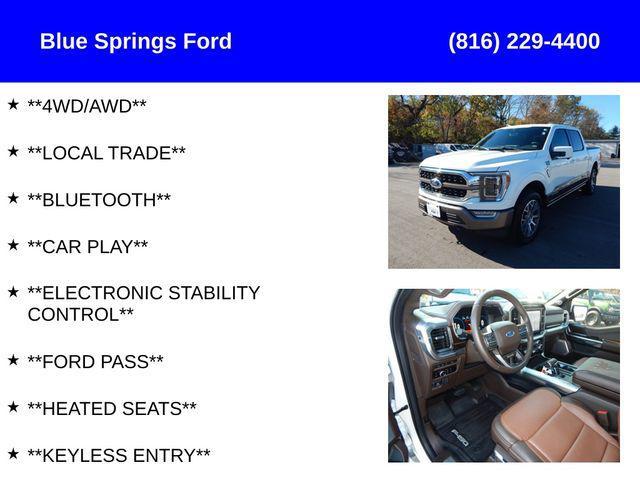 used 2023 Ford F-150 car, priced at $54,976