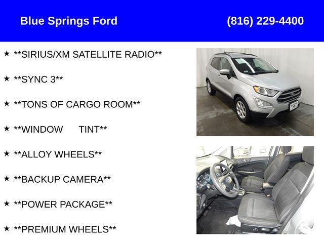 used 2021 Ford EcoSport car, priced at $15,947