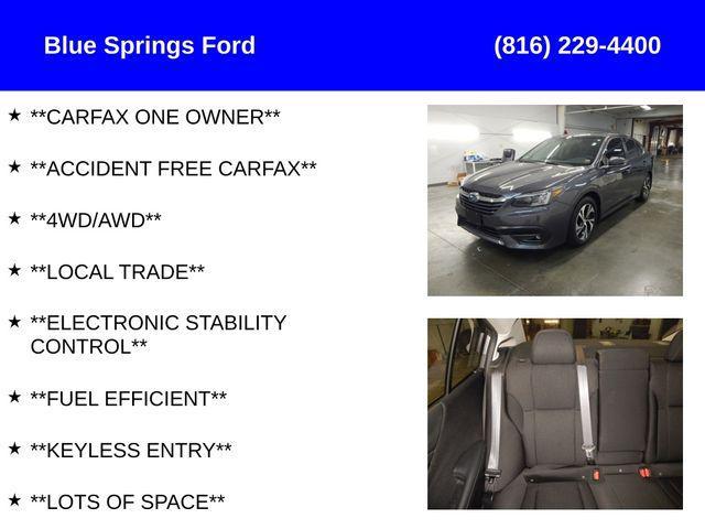 used 2022 Subaru Legacy car, priced at $22,443