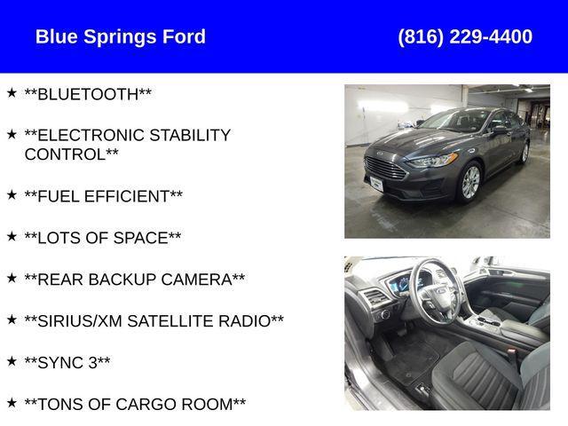 used 2020 Ford Fusion car, priced at $18,863