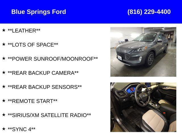 used 2021 Ford Escape car, priced at $23,976