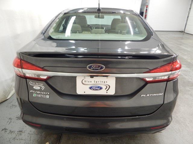 used 2017 Ford Fusion Energi car, priced at $15,989