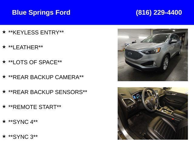 used 2024 Ford Edge car, priced at $28,963