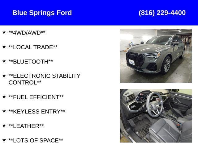 used 2022 Audi Q3 car, priced at $29,974