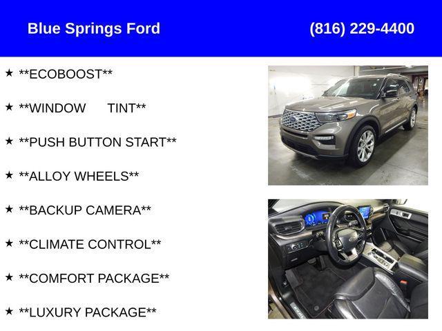 used 2021 Ford Explorer car, priced at $28,947