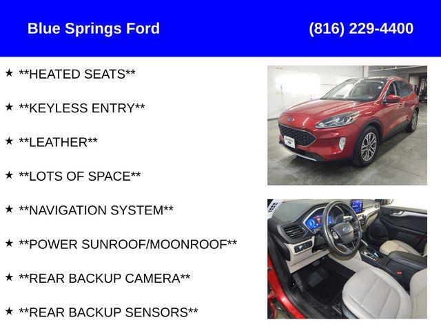 used 2021 Ford Escape car, priced at $16,447