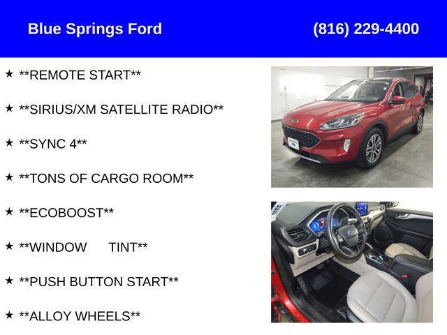 used 2021 Ford Escape car, priced at $16,447