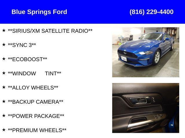 used 2018 Ford Mustang car, priced at $18,964