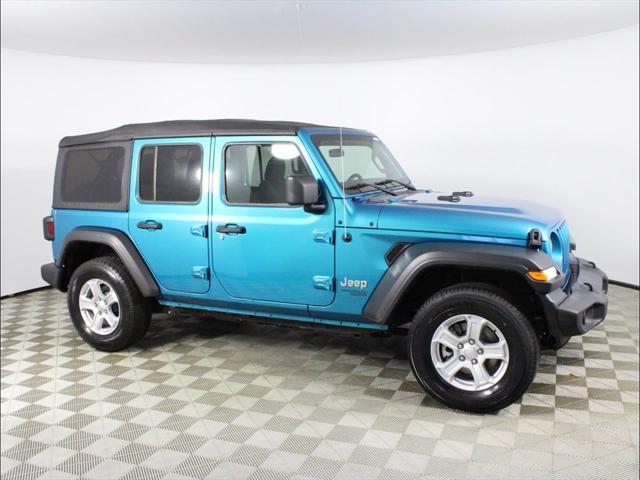 used 2019 Jeep Wrangler Unlimited car, priced at $20,211