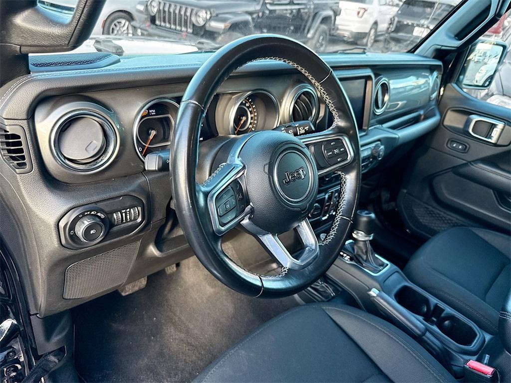 used 2021 Jeep Wrangler Unlimited car, priced at $28,073