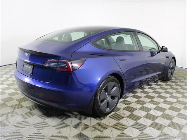 used 2022 Tesla Model 3 car, priced at $19,000