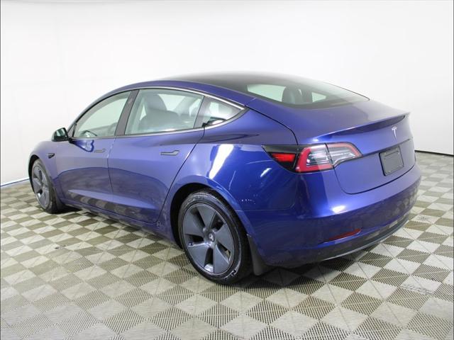 used 2022 Tesla Model 3 car, priced at $19,000