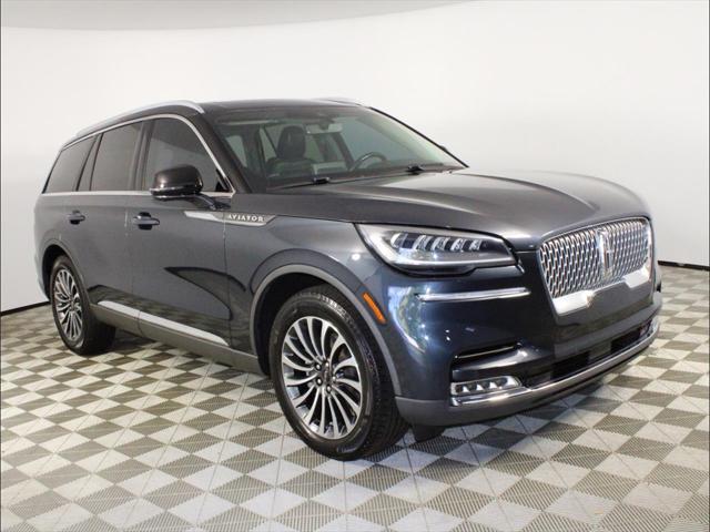 used 2021 Lincoln Aviator car, priced at $33,490