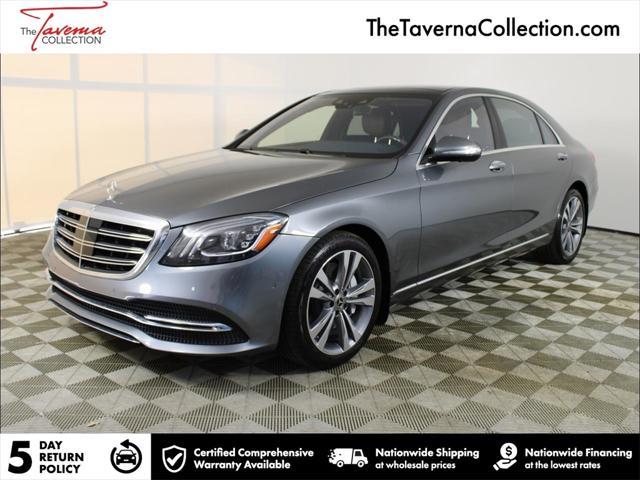 used 2018 Mercedes-Benz S-Class car, priced at $29,955