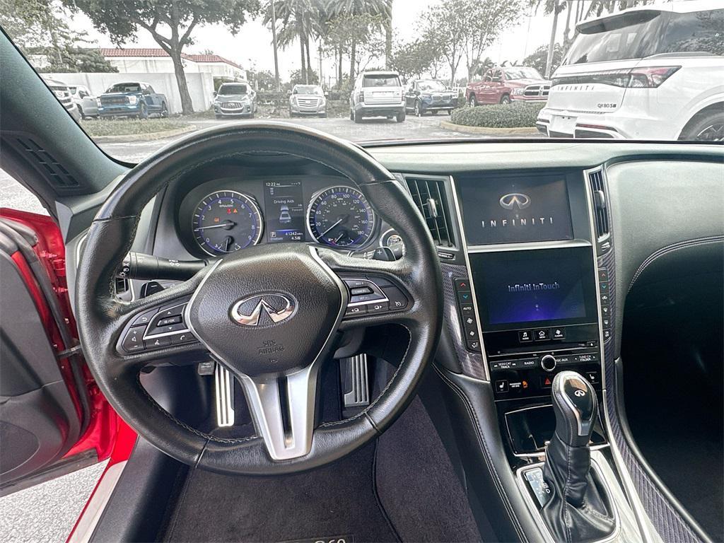 used 2019 INFINITI Q60 car, priced at $29,627