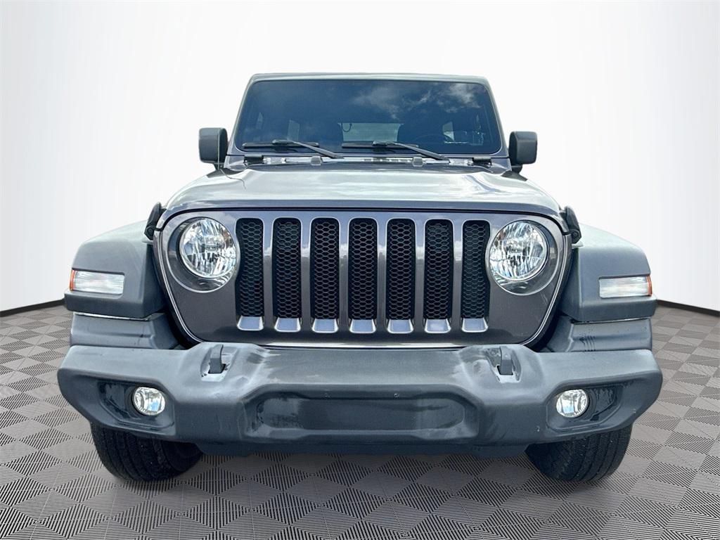 used 2022 Jeep Wrangler Unlimited car, priced at $24,571