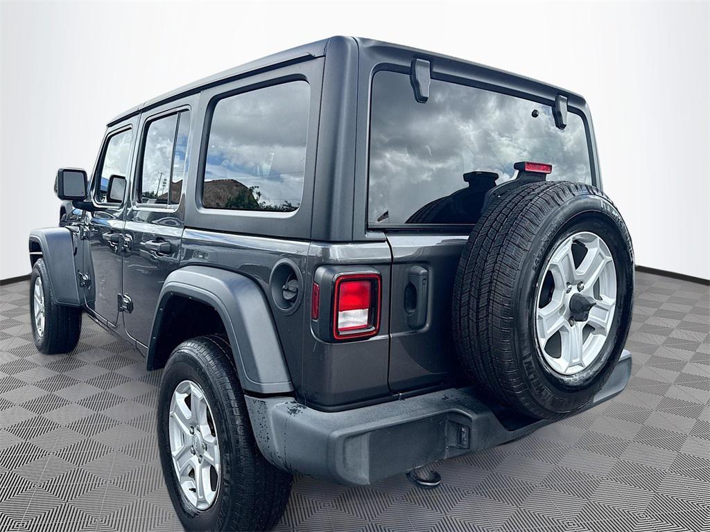 used 2022 Jeep Wrangler Unlimited car, priced at $24,571