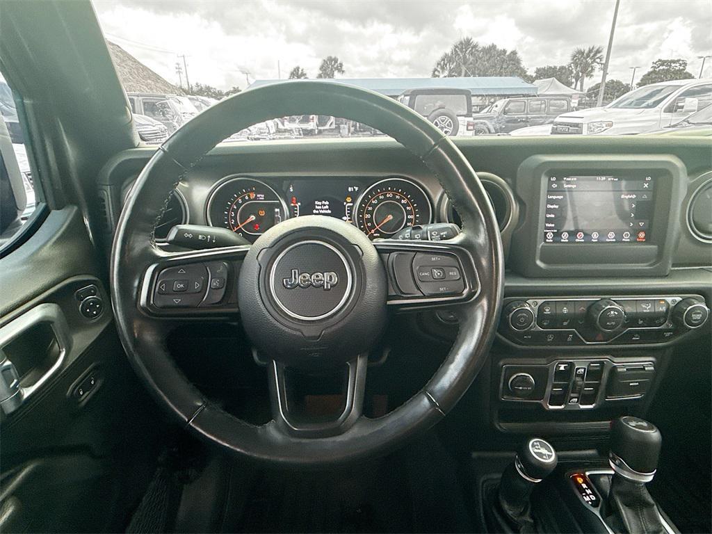 used 2022 Jeep Wrangler Unlimited car, priced at $24,571