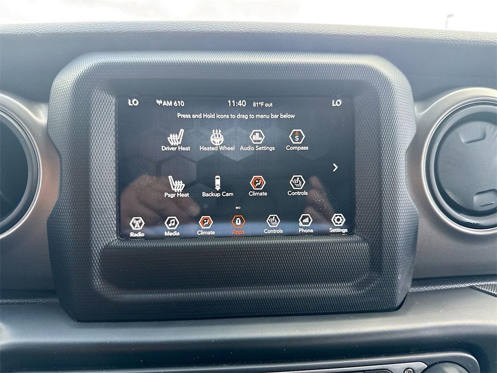 used 2022 Jeep Wrangler Unlimited car, priced at $24,571