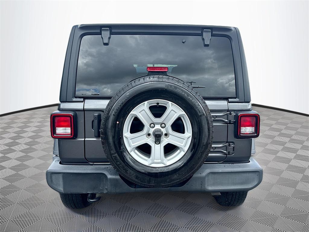 used 2022 Jeep Wrangler Unlimited car, priced at $24,571