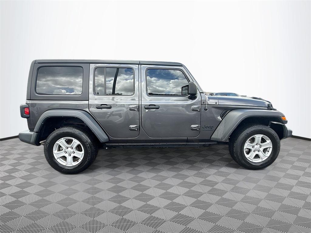 used 2022 Jeep Wrangler Unlimited car, priced at $24,571