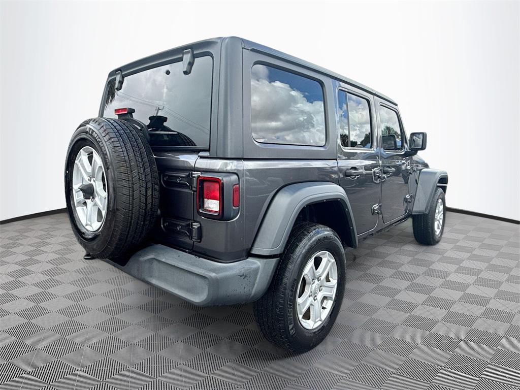 used 2022 Jeep Wrangler Unlimited car, priced at $24,571
