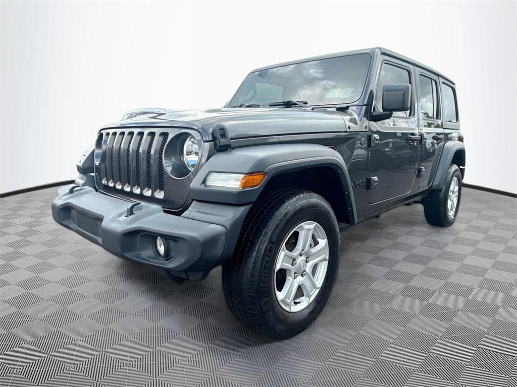 used 2022 Jeep Wrangler Unlimited car, priced at $24,571