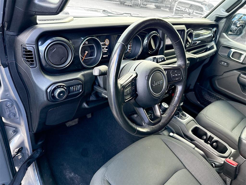 used 2021 Jeep Wrangler Unlimited car, priced at $26,876
