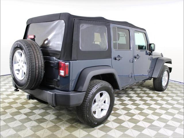 used 2016 Jeep Wrangler Unlimited car, priced at $18,831