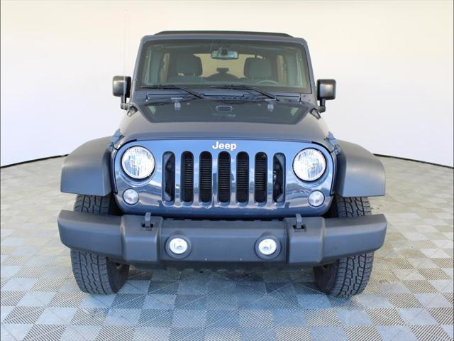 used 2016 Jeep Wrangler Unlimited car, priced at $18,831