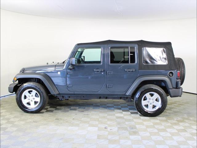 used 2016 Jeep Wrangler Unlimited car, priced at $18,831